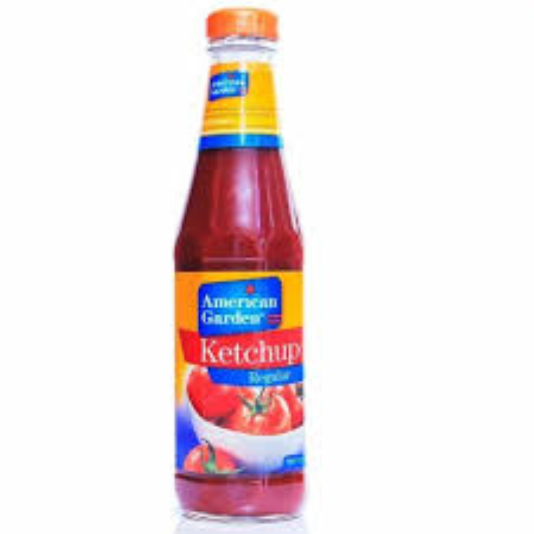 AMERICAN GARDEN TOMATO KETCHUP CHILLI 340G